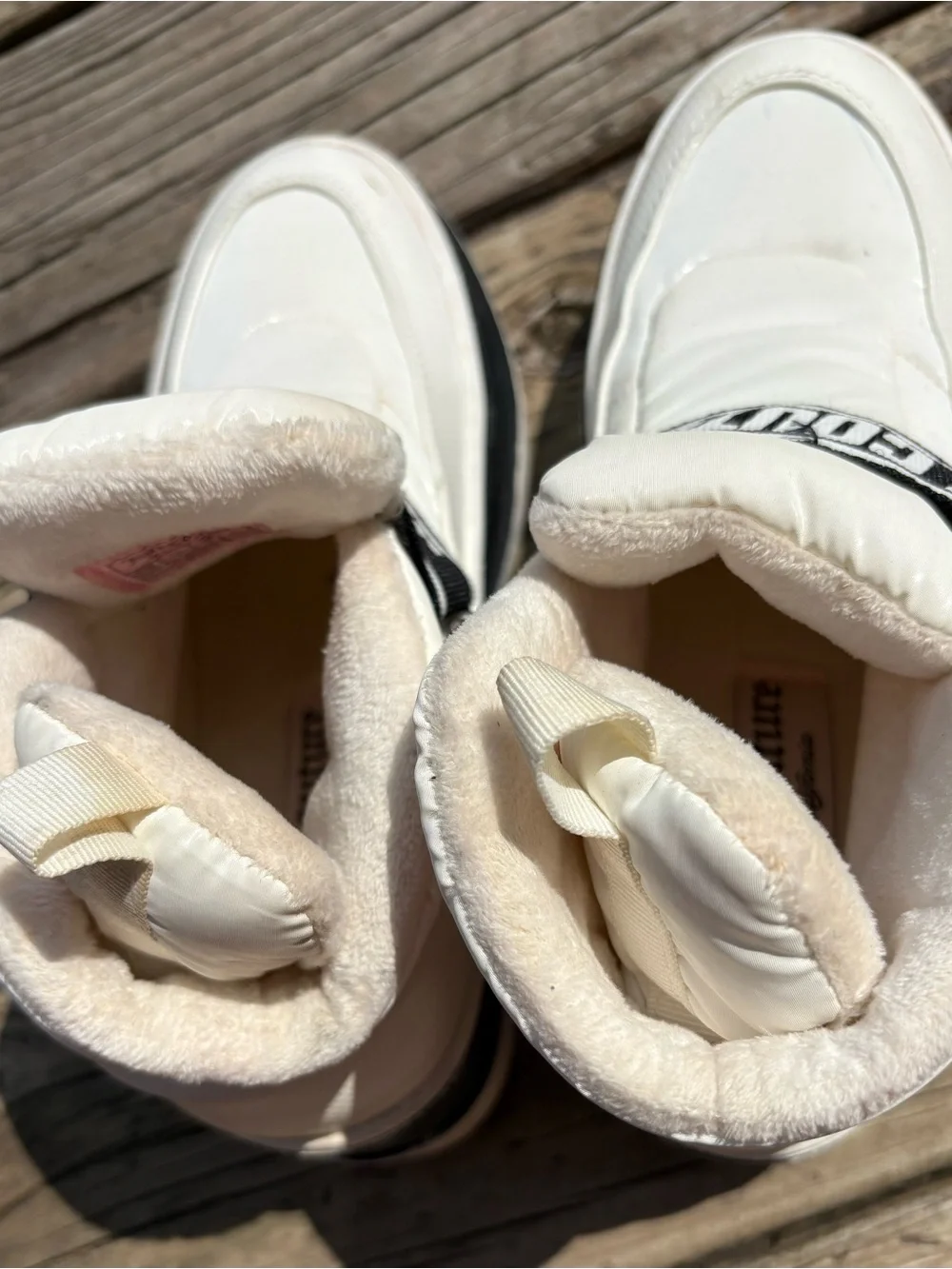 Juicy Couture chunky platform